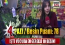 İŞTE VÜCUDA EN GEREKLİ 10 BESİN!