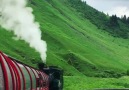 İsviçrede güzel bir tren yolculuğununa varmısınız...