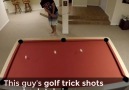 It takes a lot of balls to play golf like this Credit Holein1trickshots