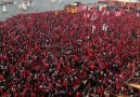 İzmir Cumhuriyet Mitingi'nden sonra en büyük kalabalığı yaşıyor.