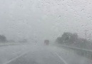 İzmir Ödemiş - Bayındır Yolu Sağanak yağış tehlikeli
