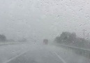 İzmir Ödemiş - Bayındır Yolu Sağanak yağış tehlikeli