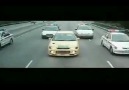 Jackie Chan driving his evo