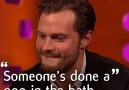 Jamie Dornan did WHAT in the bath