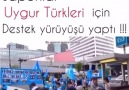 Japonlar Uygur Türklerine Destek için bir kez daha YÜRÜDÜ...