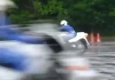 Japon motosikletli polis eğitimleri