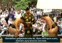 Japon Sumo güreşçileri bir kez daha ringlere damga vurdu