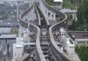 Japonyadaki İnanılmaz Tren Yolu! Osaka Monoray