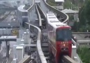 Japonyadaki İnanılmaz Tren Yolu! Osaka MonorayMuhteşem havaray...