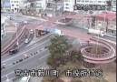 Japonya'yı vuran tsunami 2011 CCTV görüntüleri.