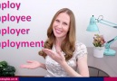 JForrest English - Employ Employee Employer Employment - Learn English Vocabulary