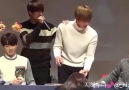 Jin accidentally hits a fan