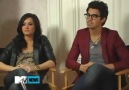 Joe ve Demi'nin MTV'deki Kısa Ropörtajı.