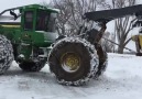 John Deere 848 helping a bro