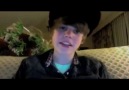 Justin Bieber on webcam !! Justin Bieber sur webcam !!!