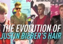 Justin Bieber's Hair Evolution