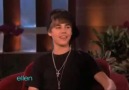 Justin Bieber singing Teenage Dream on The Ellen Show