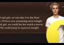 Justin Bieber - Stay With Me Forever Lyric