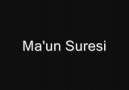 Kâbe İmamı MAHİR / Maun Suresi