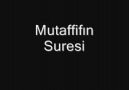 Kâbe İmamı MAHİR / Mutaffifın Suresi