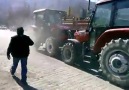 Kafa kafaya traktör kapışması - www.teknovid.com