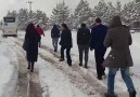 Karabük - Ankara Yolu Kar Kış Kıyamet Sürücülerin karla imtihanı