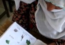 Karaçobanda yaşlılara okuma yazma eğitimi. Aha bu da sıçan