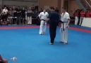 Karate efsane kick ile knock out