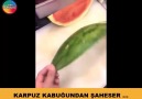 KARPUZ KABUĞUNDAN ŞAHESER ...