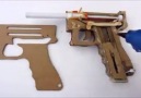 Karton Silah Tasarımı How to make Amazing Cardboard Gun that Shoots