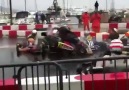 Kart pile-up