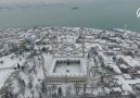 Kar yağışının etkili olduğu İstanbul'da, beyaz örtüyle kaplana...