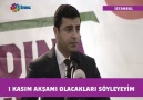 1 Kasım akşamı olacakları söyleyeyim