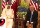 Katar Emiri&Trump&atar abdlsndşsn bir ses bir adama bu kadar mı yakışır.