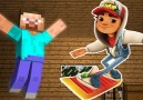 Kaya Abi - Minecraft Steve ve Subway Surfers Jake Çizgi Filmi Tek Parça
