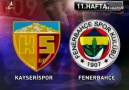 Kayserispor 1 -  1 Fenerbahçe [Geniş Özet]