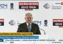 Keçiören metrosu açılış töreni (5 Ocak 2017)