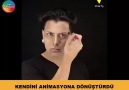 KENDİNİ ANİMASYONA DÖNÜŞTÜRDÜ