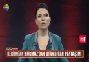 Kerimcan&en güzel tepkiyi Show haber spikeri Ece Üner göstermiş
