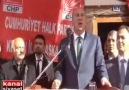 KESKİN CHP MEYDANLARDA, RESTORANTLARDA DEĞİL...