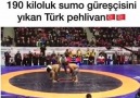 190 Kiloluk Sumo Güreşçisini Yenen Türk Pehlivan