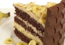 Kinder-Riegel Bananentorte von Evas Backparty Seite ZUM REZEPT HIER --