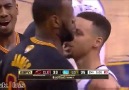 King James'in NBA Finallerinde Curry'e vurduğu 6 blok!