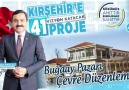 Kırşehir&Vizyon Katacak Projeler &quotBUĞDAY PAZARI CEPHE DÜZENLEMESİ"