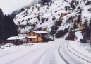 Kışın köy yollarının güzelliği - Karadeniz Müzikleri Sevenleri