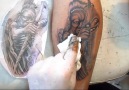 Kızılderili dövmesi çalışması 1.seans tattoo murat izle