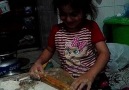 Kızım dan sacta ekmek yapımı tarifi