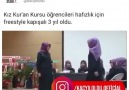 Kız Kuran Kursu Öğrencileri Freestyle Kapışması