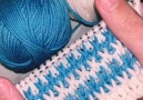 Knitting and Crochet - 2 color knit stitch