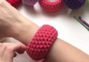 Knitting and Crochet - Crochet bracelet Facebook